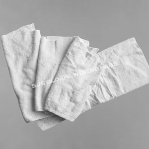 Trapos de Baño Blancos de Algodón, Trapos Industriales, Trapos de Algodón Reciclados para Limpieza Industrial - Product Image 1