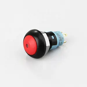 12mm Latch Type Dot Lamp Push Button Switch High Visibility Push Button Switches