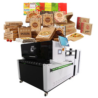 Imprimante jet d'encre entièrement automatique à grande vitesse 72 m/min Encre écologique pour carton ondulé Boîte à pizza Sac en papier