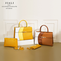 QAZA Vente Chaude en Gros Sacs Fourre-Tout Sacs à Main et Sacs à Bandoulière de Luxe pour Femmes 2024 Nouvelle Collection Designer en Cuir PU 3-en-1