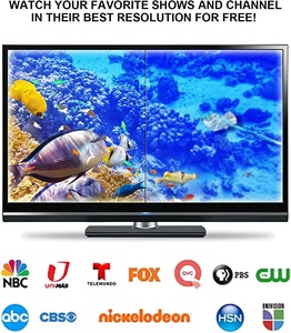 Amplificador Divisor de Señal Digital Externo SIGNALWELL, Antena de TV Metálica con Alcance de 200 Millas, 1080P HD UHF 75 para Teléfonos Android - Product Image 2