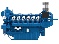 Weichai baudouin 12M26.2 900hp 1800rpm refroidi à l'eau 4 temps 12 cylindres moteur diesel marin pour moteur de bateau