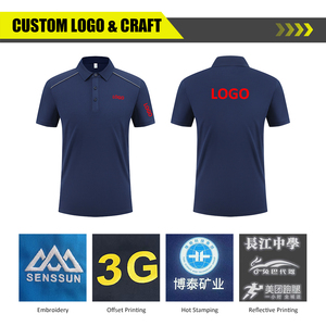 <span class=keywords><strong>Polo</strong></span> Personalizzata con Logo, <span class=keywords><strong>98</strong></span>% Poliestere, Asciugatura Rapida, Traspirante, Antistatica, per Uniformi e Tempo Libero - Product Image 4