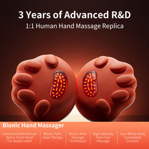 2025 nuevo masajeador de cuello Popular alivio del dolor 5D amasado Shiatsu calefacción cuello hombro espalda cuerpo masaje cojín - Product Image 4