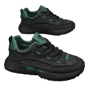 Mocassins décontractés pour hommes, respirants et légers, à lacets, chaussures de sport avec semelle intérieure en EVA, doublure en coton, imprimés animaliers - Product Image 1