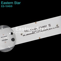 Bande lumineuse LED pour téléviseur ES-1049 SSC_65UK63(BOE)_9LED_SVL650A75_REV1.0, compatible avec le téléviseur L G 65UK6300PUE, lot de 4 pièces