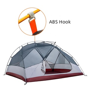INature - La Mejor Carpa Domo de Aluminio para Dos Personas, de Doble Capa, con Una Habitación, para Tres Estaciones, Impermeable, de Oxford, para Campamento Rápido al Aire Libre - Product Image 2