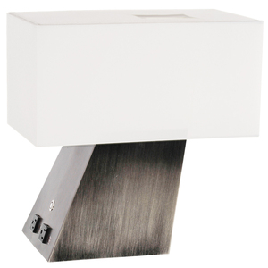Contemporary Luxury LED <b>Table</b> <b>Lamp</b> for Hotels and Home Round Fabric Shade Stainless Steel Body for <b>Study</b> and Desk Use - Product Image 5