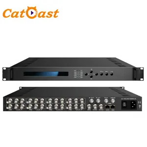 8 в 1 AV кодировщик ASI IP QAM модулятор MPEG 2 DVBC кодировщик модулятор