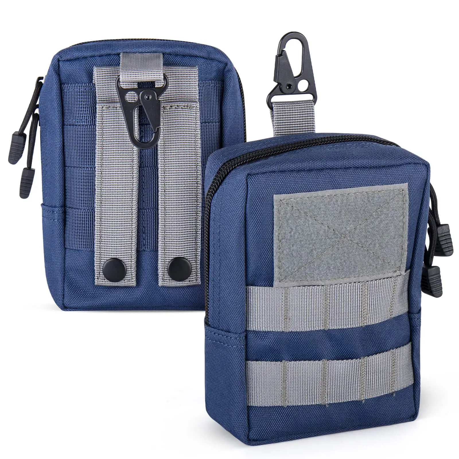 Customize Molle Golf Tees Holder Pouch Multifunction Zipper Golf Accessories Bag for Men and Women