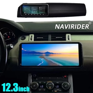 วิทยุติดรถยนต์ระบบสเตอริโอ Android 15 GPS Navi สำหรับรถยนต์ Land Rover Range Rover Evoque ปี 2012-2018 รองรับ BT CarPlay หน้าจอ 12.3 นิ้ว ระบบมัลติมีเดีย วิดีโอ รับประกัน 1 ปี - Product Image 1