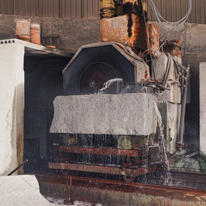 1600mm cánh tay duy nhất đa Lưỡi máy đá Máy cắt đá Granite khối cắt màu đỏ 1 Bộ sản phẩm được sử dụng với đá Granite 55Kw - Product Image 6