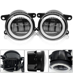 ไฟตัดหมอก LED ทรงกลม XOVY รุ่นใหม่ ขนาด 4 นิ้ว 40W 6000K พร้อมวงแหวน Halo สำหรับไฟ DRL และไฟออฟโรด - Product Image 4