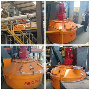 Mélangeur à béton électrique planétaire continu 500L (0,5m³) à prix abordable pour usine de fabrication de produits réfractaires, de construction et de briques - Product Image 2