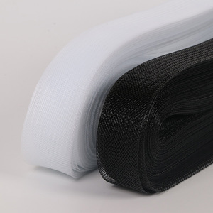 0.6-4Cm Màu Đen Và Trắng Đàn Hồi Lưới Ban Nhạc Mỏng Mềm Gạc Vải Cho Khiêu Vũ Latin Váy & Đuôi Ngựa Quần Áo Phụ Kiện - Product Image 2