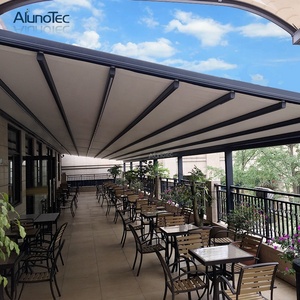 Auvent pliable <span class=keywords><strong>en</strong></span> PVC étanche, <span class=keywords><strong>toit</strong></span> d'ouverture pour l'extérieur, <span class=keywords><strong>Pergola</strong></span> de Restaurant, tente de terrasse, <span class=keywords><strong>toit</strong></span> rétractable, 100% mm - Product Image 3