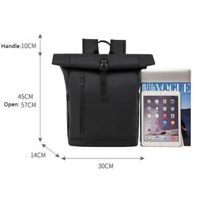 Fabricante OEM ODM, Cierre de Cremallera Antirrobo e Impermeable, Forro de Nailon y Poliéster, Bolsa de Viaje de Negocios de Gran Capacidad, Informal - Product Image 3