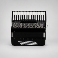 Accordéon 37 touches 80 basses à prix de gros, avec anches italiennes et 7+3 commutateurs de registre, plusieurs couleurs disponibles, fourni par le fabricant