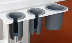 Ultrasone <span class=keywords><strong>Trolley</strong></span> Met Gel Sonde Houder Draagbare Ultrasone <span class=keywords><strong>Trolley</strong></span> Met Siliciumbeker Ultrasone Machine Stand - Product Image 2