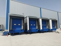 Bâche de protection gonflable pour quai de chargement, joint de porte gonflable pour entrepôt, logistique, chargement, déchargement, protection contre la pluie, la poussière et les intempéries