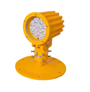 Luz de aproximación LED compatible con 6.6A ICAO/FAA/IEC Luz de obstrucción de aviación de extremo/umbral elevado unidireccional AR111 Verde - Product Image 1