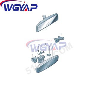 WGYAP OEM 3G0 857 511 AM Auto Part Nouveau rétroviseur pour Volkswagen Golf TAOS ID3 T-CROSS Audi SKODA SEAT Intérieurs de voiture - Product Image 6