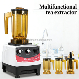 Extracteur de thé commercial robuste 1,2 L 1200 W multifonctionnel entièrement automatique pour mélange, mousse de lait, smoothies et glace, écologique - Product Image 2