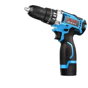 Dayi Electric Drill Lithium Battery Rechargeable Pistol Grip Impact Drill Diy Power Tool - Product Image 1