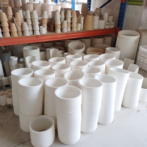 Tubo di rivestimento interno in ceramica di allumina per l'industria mineraria, protezione contro l'abrasione severa per condotte di fanghi di carbone - Product Image 6