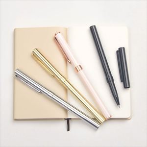 High End Slim Metal Roller Ballpoint <b>Pen</b> 1.0mm Rose Gold Promotion Custom Logo Multi-<b>Colored</b> Ink Novelty Persol Brand - Product Image 3