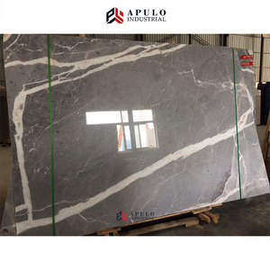 Carreaux de sol en marbre Bardiglio Nuvolato gris à veinures argentées, blanc avec gris, marbre italien Grigio Gris pour extérieur, prix - Product Image 5