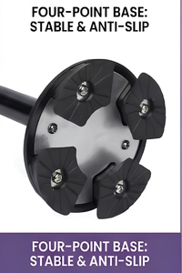 Canne de <span class=keywords><strong>marche</strong></span> pliable portable, hauteur réglable, bâton de <span class=keywords><strong>marche</strong></span> en aluminium, antidérapant, support à quatre <span class=keywords><strong>pieds</strong></span>, aide à la mobilité pour personnes âgées - Product Image 5