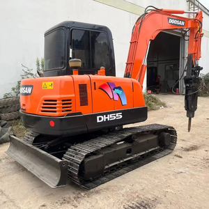 5.5Tons Secondhand Excavator Doosan DH55 with EPA/CE with low working hours High Quality for Farming in stock - Product Image 2