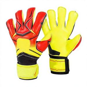 Guantes de Portero Profesionales Transpirables de Látex Natural Antideslizantes con Cierre de Gancho y Bucle, Colores y Logotipo Personalizables - Product Image 1