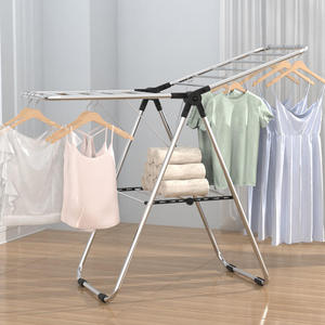 Stendibiancheria Pieghevole RXZZ con Ali, <span class=keywords><strong>Stendino</strong></span> in Metallo <span class=keywords><strong>per</strong></span> Uso Interno ed Esterno - Product Image 3