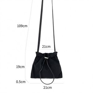 Fashion <b>Small</b> Nylon Cross Body <b>Bag</b> Women <b>Drawstring</b> Fold Soft Mini Shoulder <b>Bag</b> for Mobile Phone <b>Bags</b> Crossbody - Product Image 6