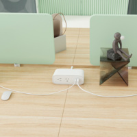 Multiprise de table moderne OMNI avec protection contre les surtensions, ports USB Type-C à charge rapide, double tension, 2 prises CA 16A
