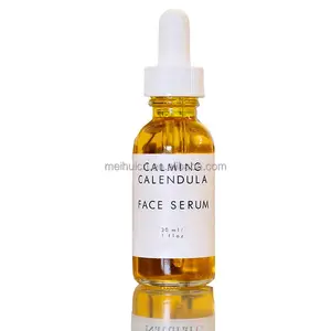 Private label 100% Pure Natural Face Acne Treatment Facial Oil With Calendula Flower