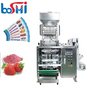 Foshan multi lane sugar salt mixed powder filling packing machine sugar stick packing machine