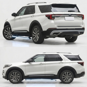 Marchepieds électriques automatiques en alliage d'aluminium avec éclairage LED coloré pour Ford <span class=keywords><strong>Explorer</strong></span> 2020+ - Product Image 3
