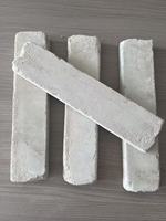 Briques fines en argile blanche ancienne, résistantes au feu, pour la décoration murale intérieure et extérieure (vente en gros)
