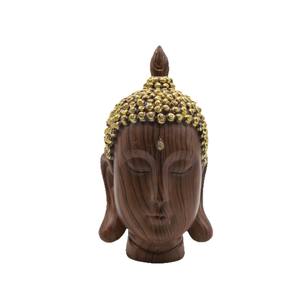 South East Asia <b>Buddha</b> Head <b>Ornament</b> New Chinese Zen Epoxy Resin Artistic Sculpted Handicrafts for Living Room Tea Room Home - Product Image 5