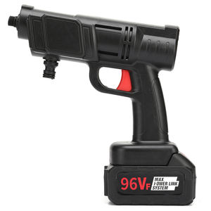 Lavadora de coche multifuncional de alta presión Conveniente Versátil ABS Pistola de agua eléctrica inoxidable para lavado de coches Opciones de 21V - Product Image 5