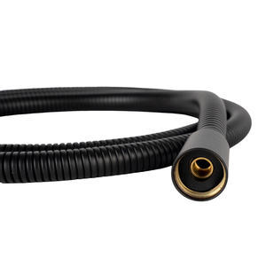 <span class=keywords><strong>Tuyau</strong></span> de <span class=keywords><strong>douche</strong></span> double verrouillage noir mat, écologique, résistant à la pression, sophistiqué, anti-colmatage, durable, pour salle de bain et spa - Product Image 2