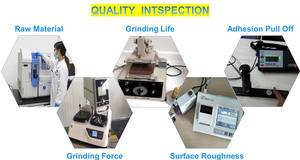 Disque de ponçage en céramique violette à crochets et boucles pour polissage automobile, multi-trous, qualité supérieure, compatible OEM/ODM - Product Image 6