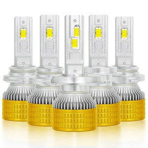 ไฟหน้ารถยนต์ K55 LED สีขาวเหลืองสว่าง 120w ไฟตัดหมอก ไฟขับขี่ H4 ไฟหน้ารถยนต์ LED H1 H3 H7 H11 Hb3 ไฟ LED รถยนต์ 12v - Product Image 1
