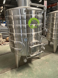 Bon prix 1000L 2000L 3000L cuves de stockage de réservoirs de vin de fermentation d'acier inoxydable pour le vin rouge et blanc dans le vignoble de cave - Product Image 4