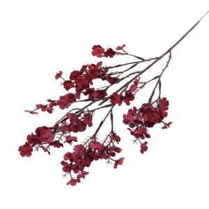 Fleur artificielle de gypsophile à branche unique en fil plastique et tissu, haute simulation, pour décoration de mariage et célébrations festives - Product Image 5