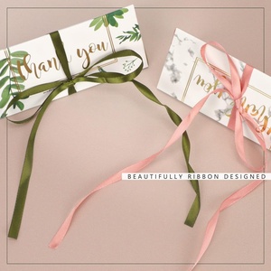 New Design High Quality Exquisite Candy <b>Box</b> Wedding <b>Party</b> Birthday Gift Packaging <b>Box</b> With Custom Ribbon - Product Image 4