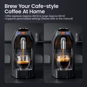 Mini <span class=keywords><strong>Cafetera</strong></span> Espresso para Cápsulas, <span class=keywords><strong>Cafetera</strong></span> Individual Programable con Bomba de Alta Presión de 20 Bares - Product Image 3